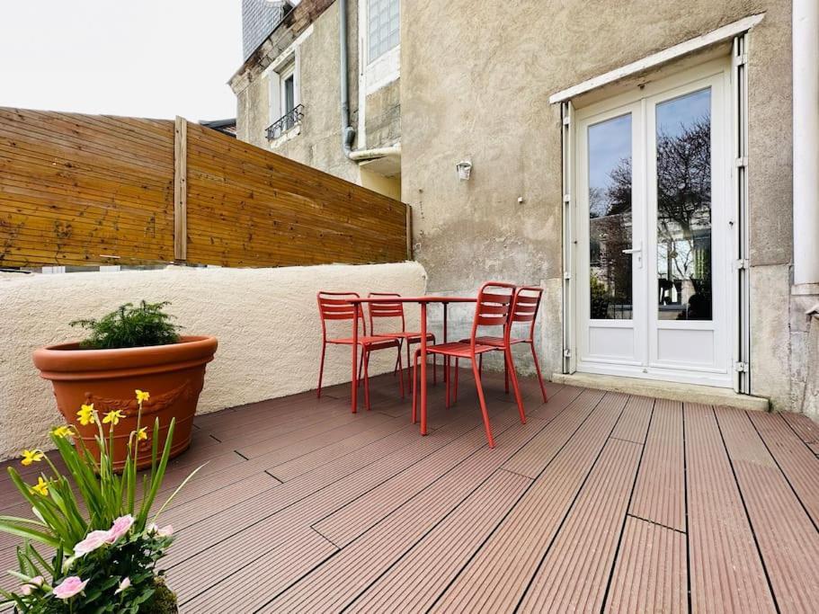 Appartamento Le Jardin Secret - Jardin/Loire Tours Esterno foto